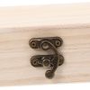 DOITOOL Box DIY Wooden Jewelry Box with Lock Unfinished Decorative Storage 
Box for Keepsakes Crafting and Home Decor Endless Painting Possibilities 
and Personal Touches