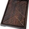Gorgeous Birthday Housewarming Gift Ideas Handmade Decorative Designer 
Wood Serving Tray Platter Ottoman Fruit Tray Breakfast Snack Food Coffee 
Dining Kitchen Tableware 14 x 7 Inches